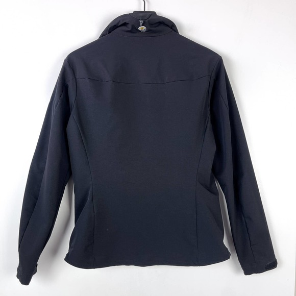 Mountain Hardwear (M) Softshell Fleece Jacket Black Nylon Polyester - Picture 6 of 11